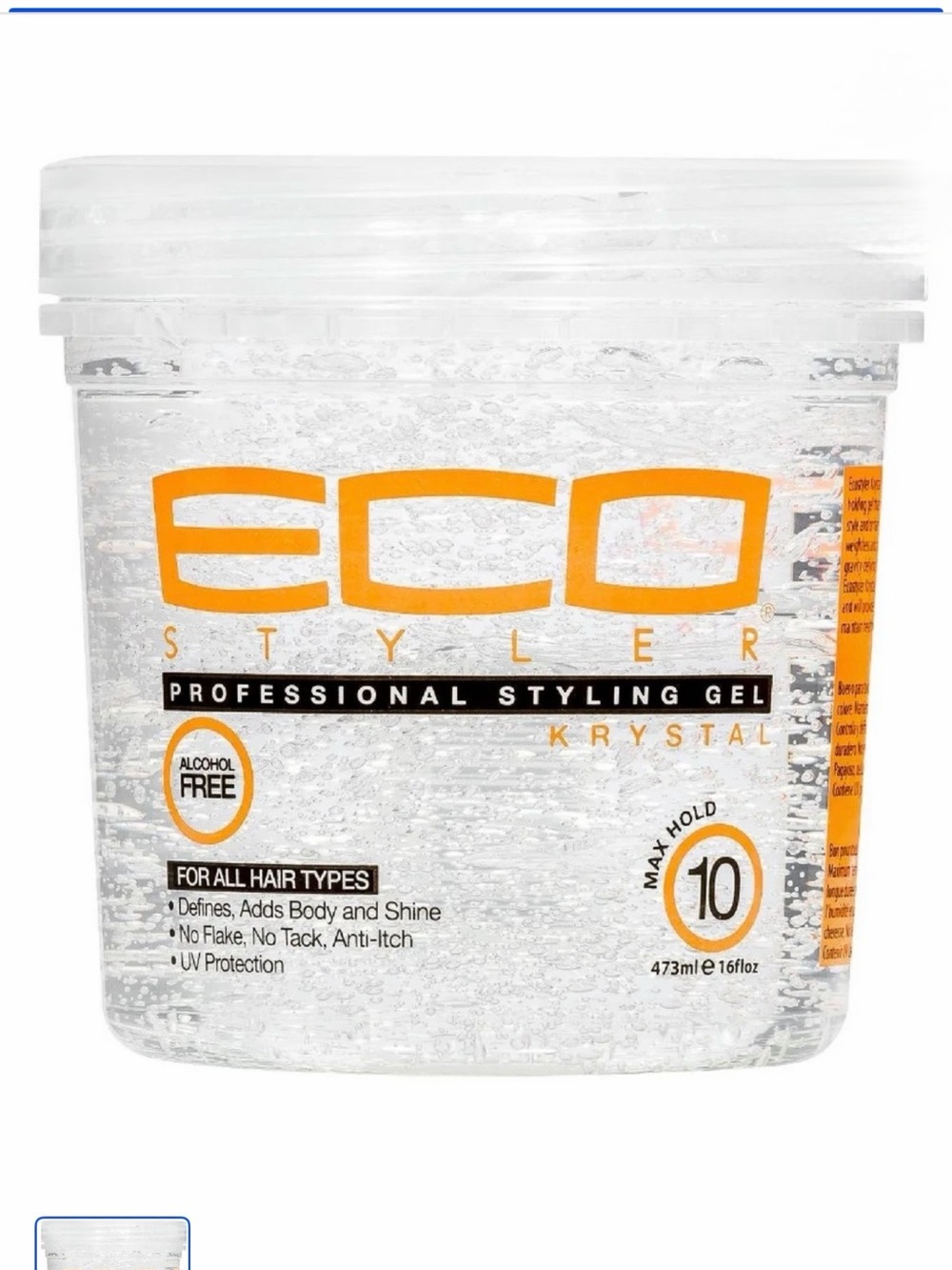 Eco Styler - Krystal Styling Gel, 16 oz.